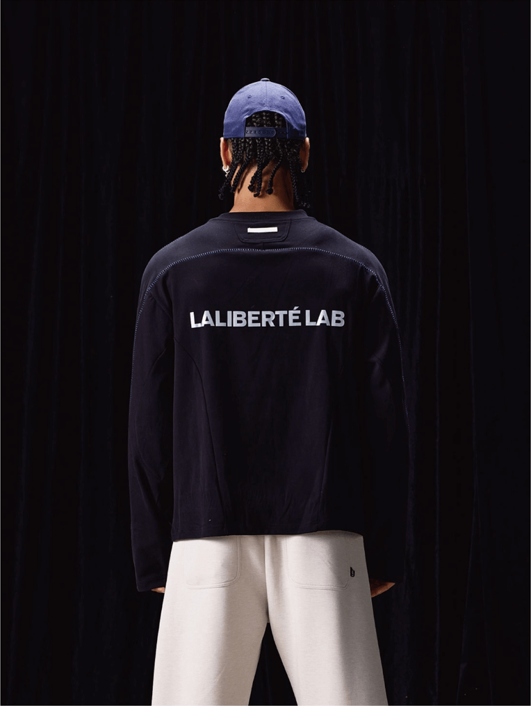 Labt Reflective Print Structure Long Sleeve Tee | Face 3 Face