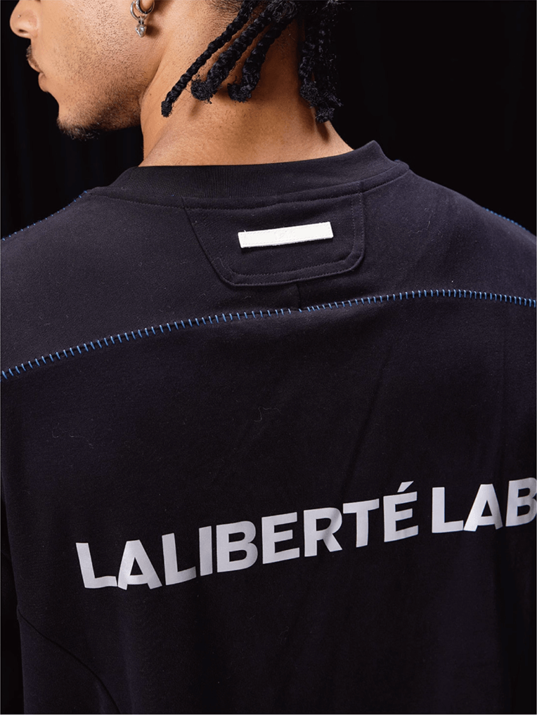 Labt Reflective Print Structure Long Sleeve Tee | Face 3 Face