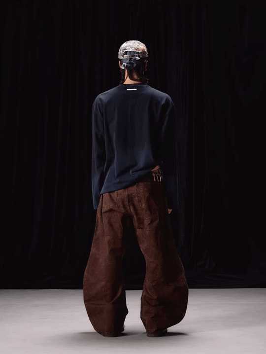 Labt Distressed Vintage Print Long Sleeve Tee | Face 3 Face