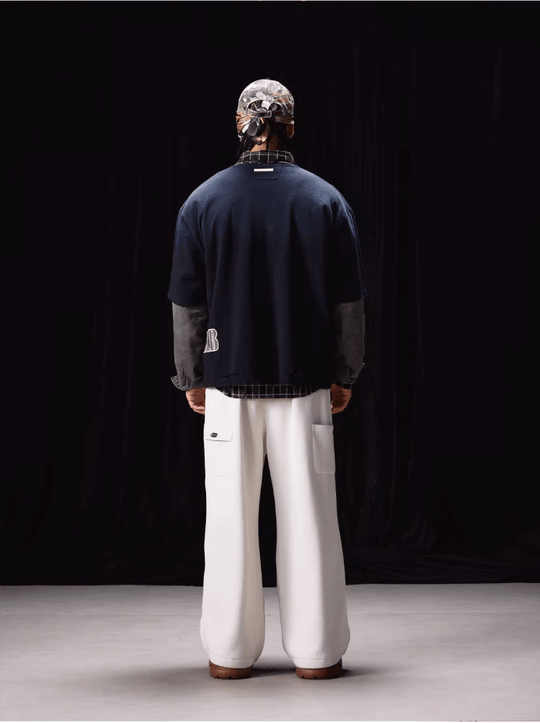 Labt Distressed Layered Long Sleeve Tee | Face 3 Face