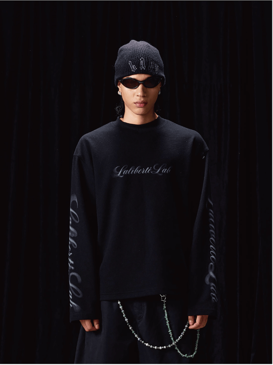 Labt Waffle Print Long Sleeve Tee | Face 3 Face