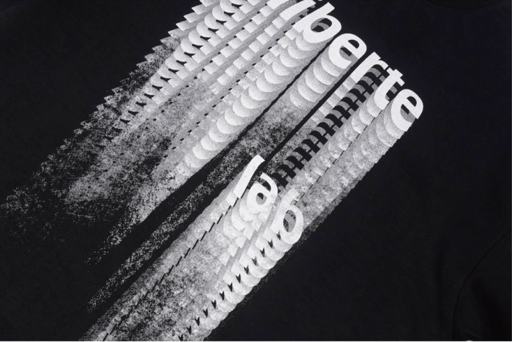 Labt Distressed Print Long Sleeve Tee | Face 3 Face