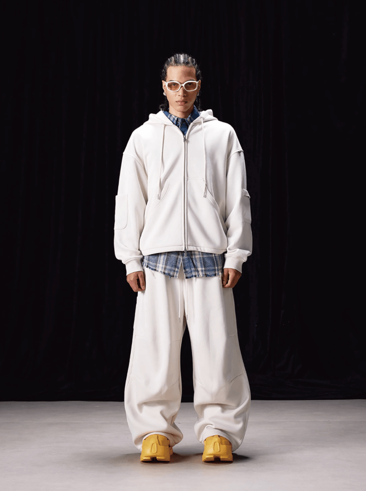 Labt Patch Pocket Baggy Sweatpants | Face 3 Face