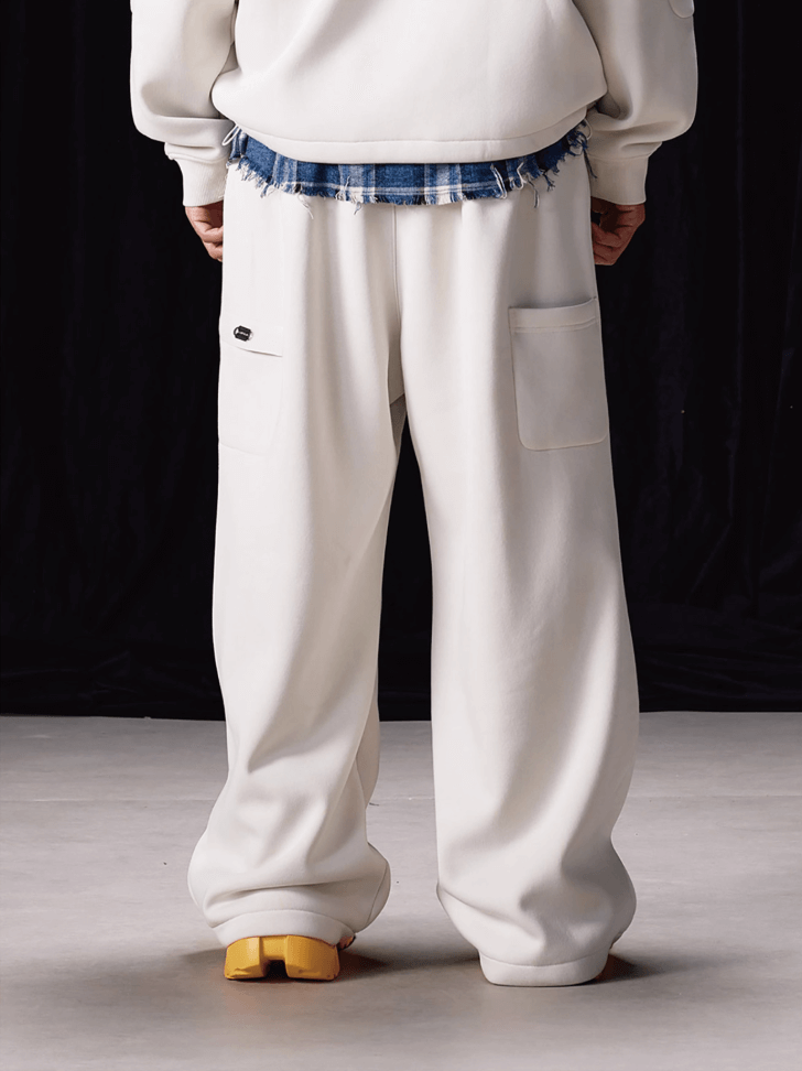 Labt Patch Pocket Baggy Sweatpants | Face 3 Face