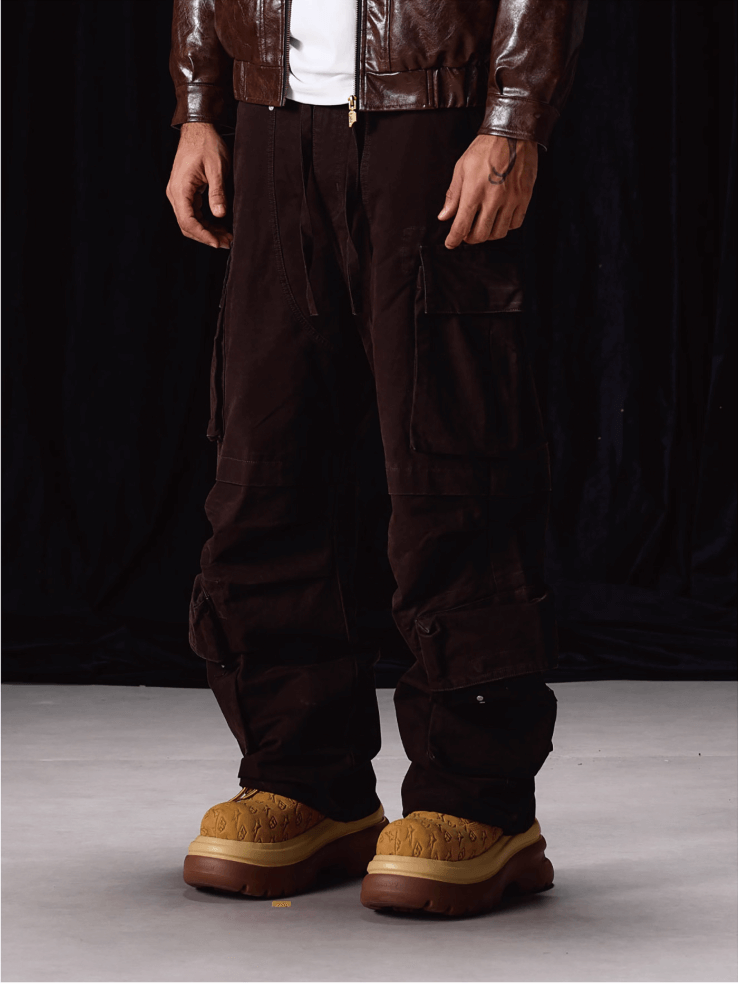 Labt Vintage Aged Multi Pocket Cargo Pants | Face 3 Face