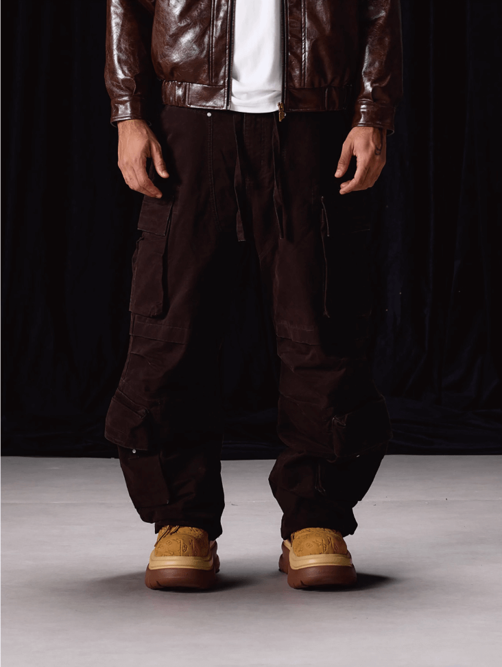 Labt Vintage Aged Multi Pocket Cargo Pants | Face 3 Face
