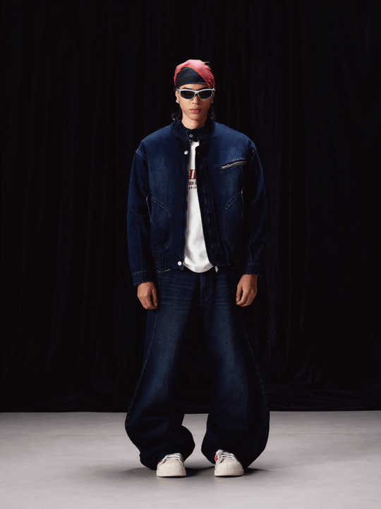 Labt Whisker Machete Baggy Jeans | Face 3 Face