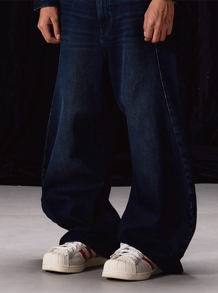 Labt Whisker Machete Baggy Jeans | Face 3 Face
