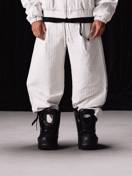 Labt Patchwork Structured Track Pants | Face 3 Face