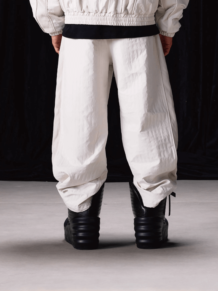 Labt Patchwork Structured Track Pants | Face 3 Face