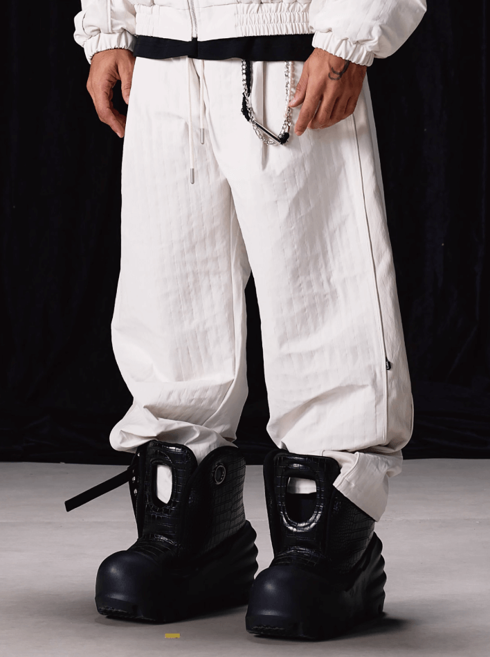 Labt Patchwork Structured Track Pants | Face 3 Face