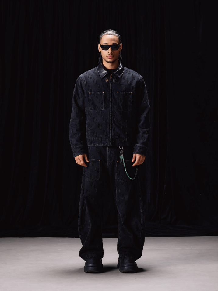 Labt Customized Jacquard Machete Jeans | Face 3 Face