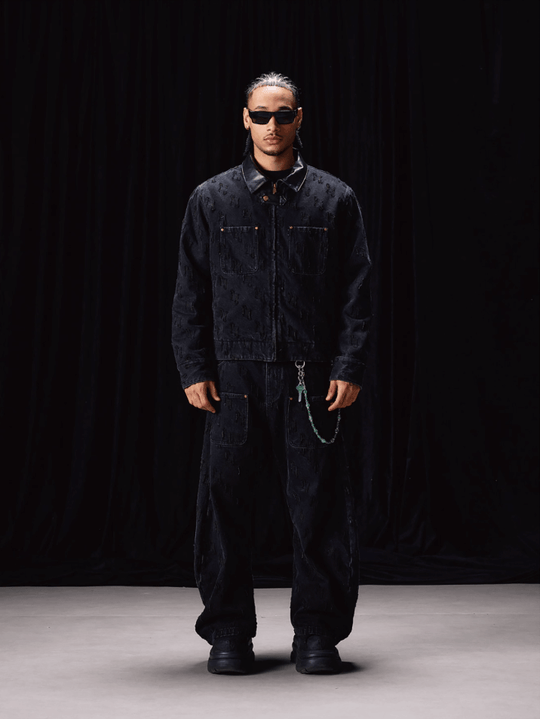 Labt Customized Jacquard Machete Jeans | Face 3 Face