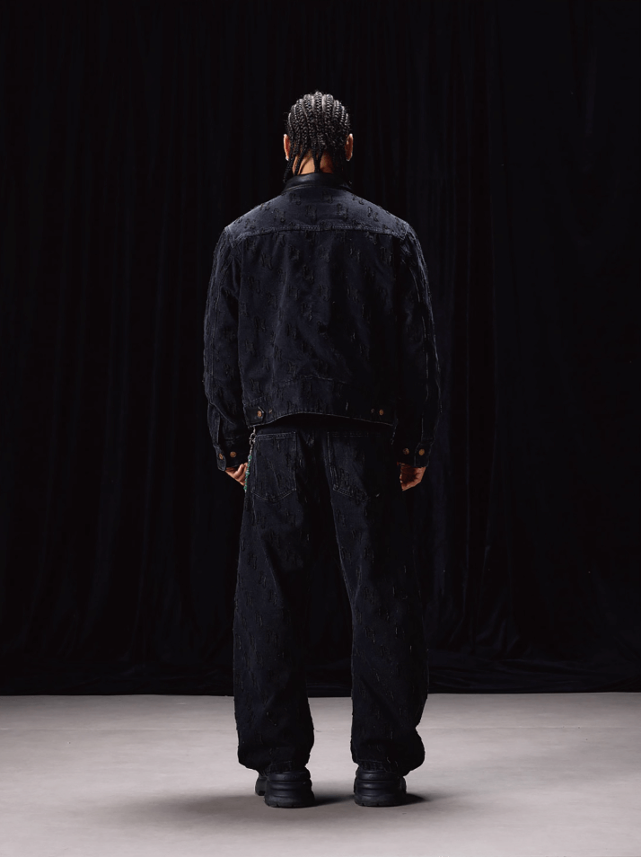 Labt Customized Jacquard Machete Jeans | Face 3 Face