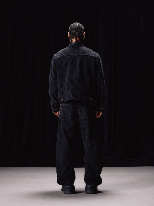 Labt Customized Jacquard Machete Jeans | Face 3 Face