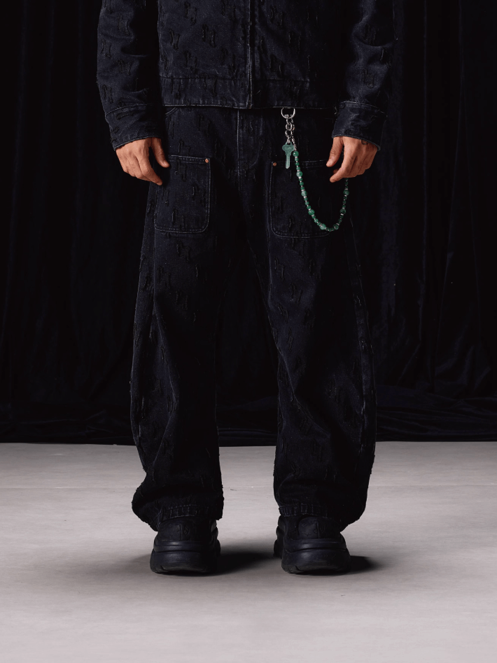 Labt Customized Jacquard Machete Jeans | Face 3 Face