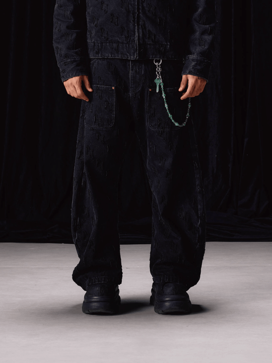 Labt Customized Jacquard Machete Jeans | Face 3 Face