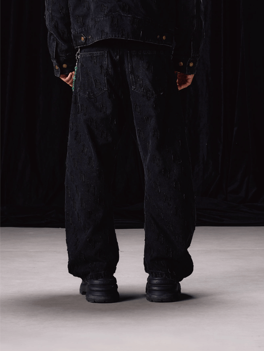 Labt Customized Jacquard Machete Jeans | Face 3 Face