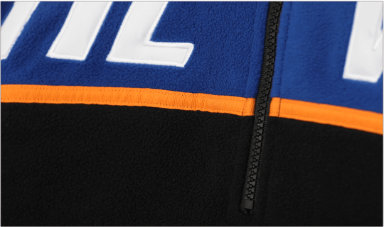 UNTILWERICH Half Zip Color Block Fleece Sweatshirt