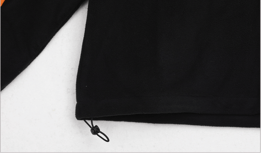 UNTILWERICH Half Zip Color Block Fleece Sweatshirt