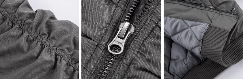 F2CE Ruched Hooded MA-1 Bomber Jacket | Face 3 Face