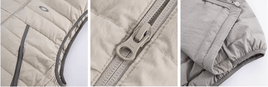 F2CE Lightweight Hooded Outdoor Down Vest | Face 3 Face