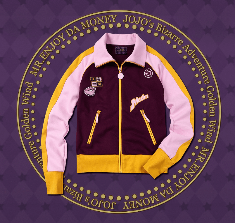 MEDM × JOJO Color Block High Neck Track Jacket | Face 3 Face