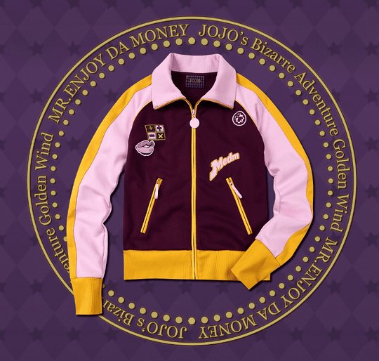 MEDM × JOJO Color Block High Neck Track Jacket | Face 3 Face