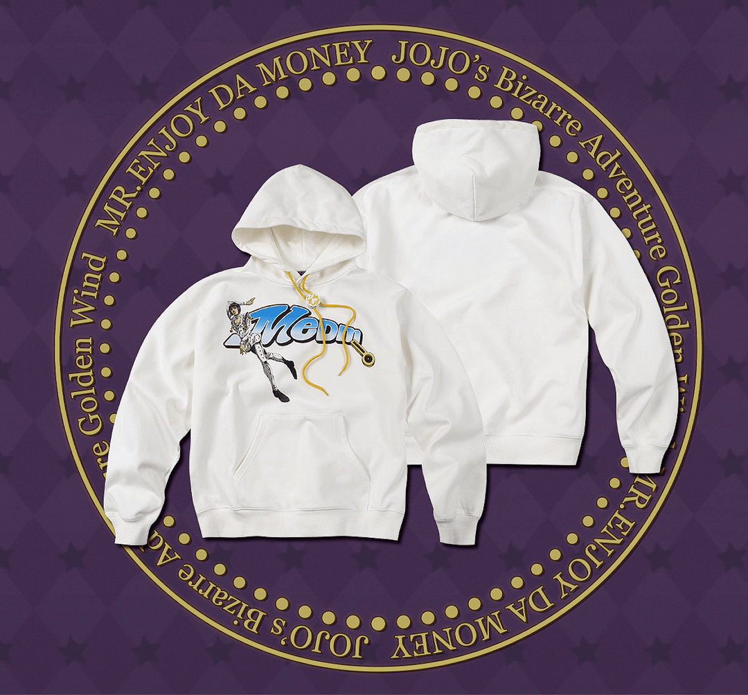 MEDM × JOJO Accent Drawstring Print Hoodie | Face 3 Face