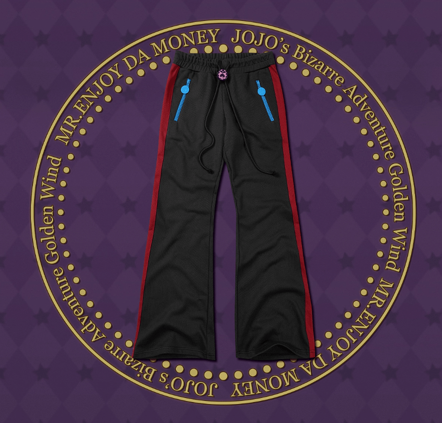 MEDM × JOJO Color Block Side Stripe Track Pants | Face 3 Face