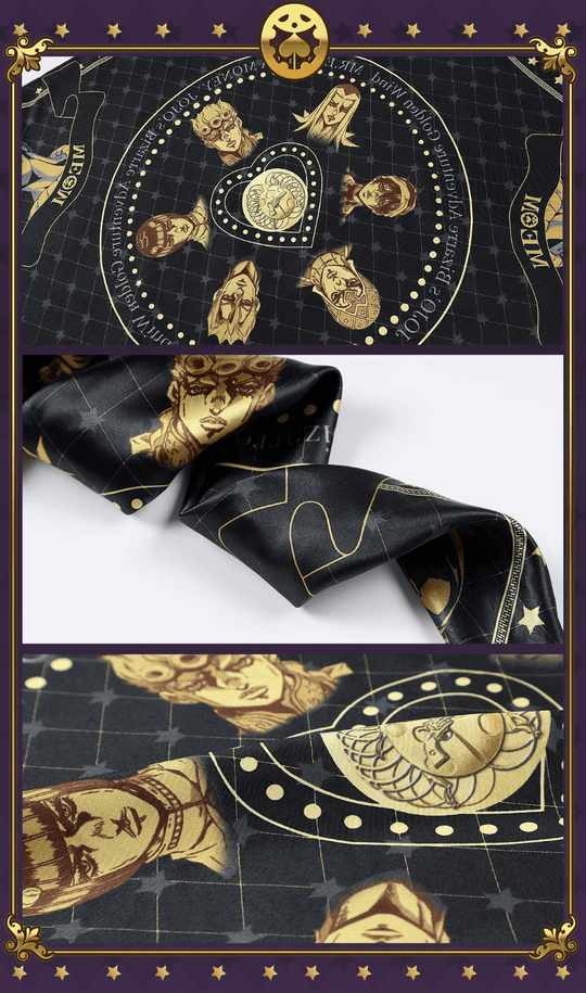 MEDM × JOJO Character Print Scarf | Face 3 Face