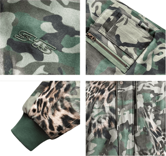 S45 Camouflage Leopard N2B Jacket | Face 3 Face