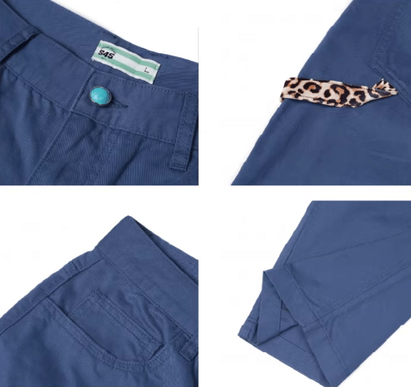 S45 Leopard Strap Work Pants | Face 3 Face