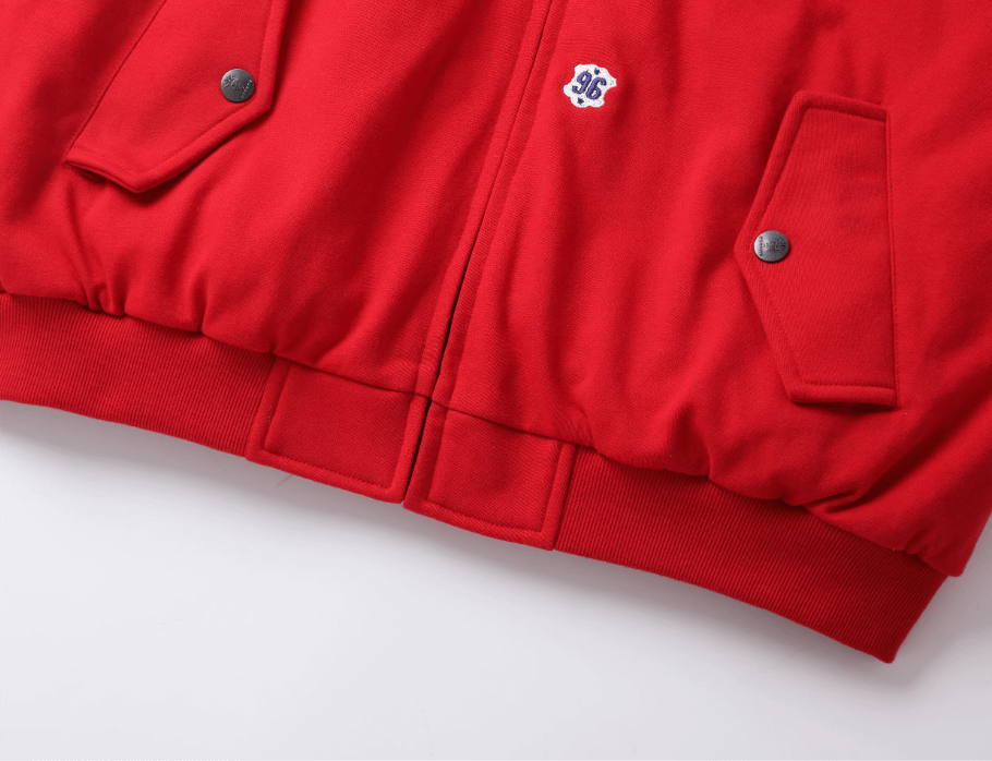 STEEPC Plaid Lined Red Hooded Jacket | Face 3 Face