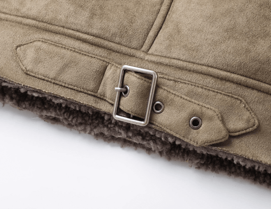 STEEPC Suede Shearling Jacket | Face 3 Face