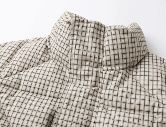 STEEPC Plaid Diamond Quilted Padded Jacket | Face 3 Face