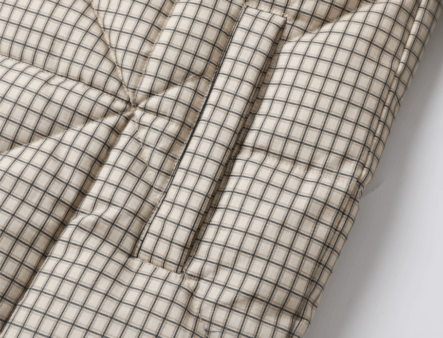 STEEPC Plaid Diamond Quilted Padded Jacket | Face 3 Face