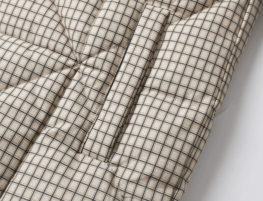STEEPC Plaid Diamond Quilted Padded Jacket | Face 3 Face