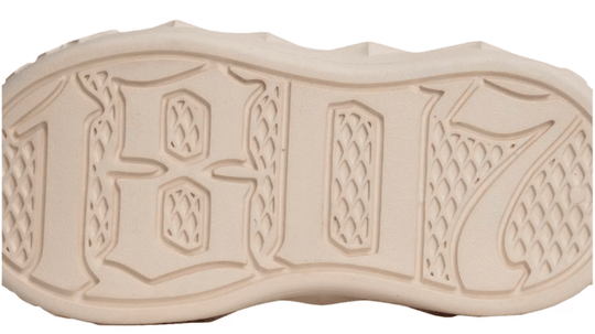 1807 INF-008 Gothic Lace Up PU Leather Chunky Sneakers