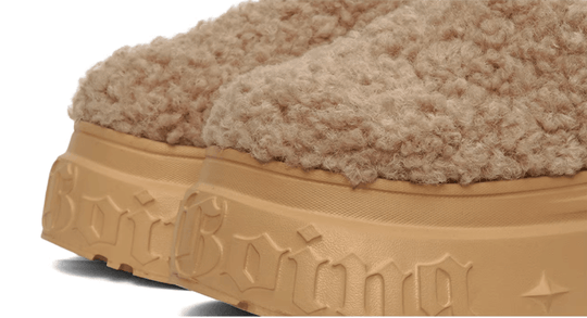 1807 INF-010 Gothic Teddy Chunky Platform Clogs