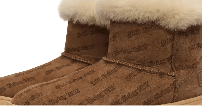 1807 INF-010 Gothic Chunky Platform Shearling Boots | Face 3 Face