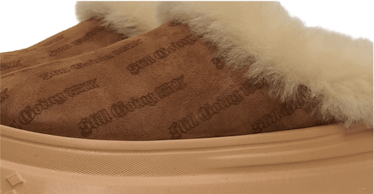 1807 INF-010 Gothic Shearling Chunky Platform Clogs | Face 3 Face