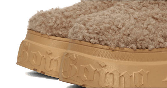 1807 INF-010 Gothic Chunky Platform Teddy Boots | Face 3 Face