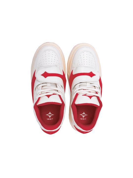 1807 INF-002 InHere Star Straps Chunky Sneakers | Face 3 Face