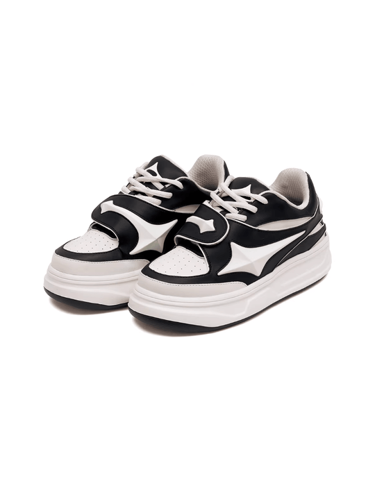 1807 INF-002 InHere Star Straps Chunky Sneakers | Face 3 Face