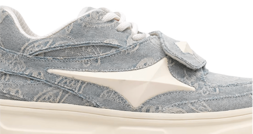 1807 INF-002 Paisley Star Straps Chunky Sneakers | Face 3 Face