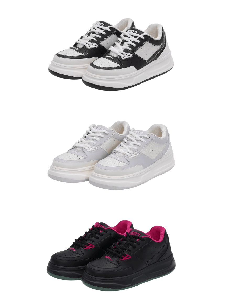 1807 INF-003 Swell Color Block Chunky Sneakers | Face 3 Face