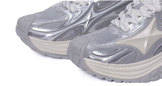 1807 × OGR Infinite Star Meteor Rattlesnake Dad Sneakers | Face 3 Face