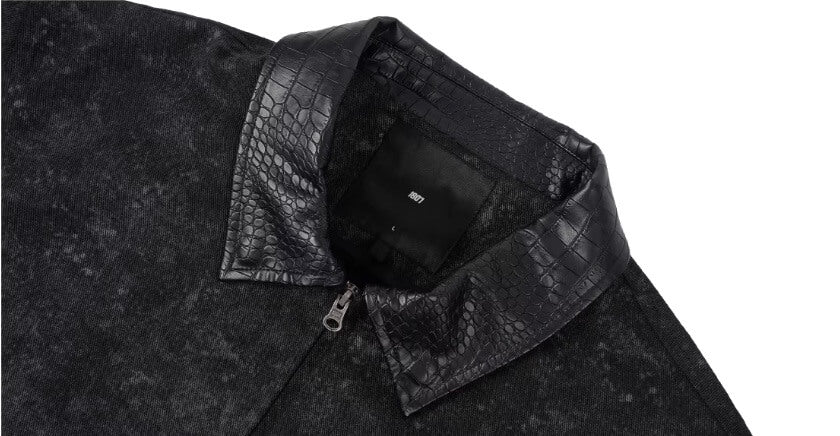 1807 ROLLTHEDICE Chain Stitched Detroit Jacket | Face 3 Face