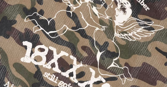 1807 18X7 Camouflage Print Detroit Jacket | Face 3 Face